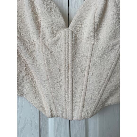 ASTR THE LABEL Cream Corset Top NWOT SZ XL - Picture 3 of 6